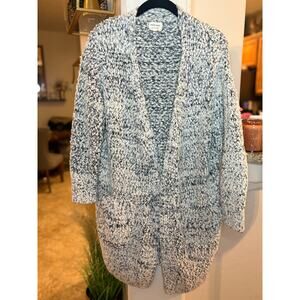 Stitch Fix Emory Park Charlize Cardigan Gray / White Large Oversized
